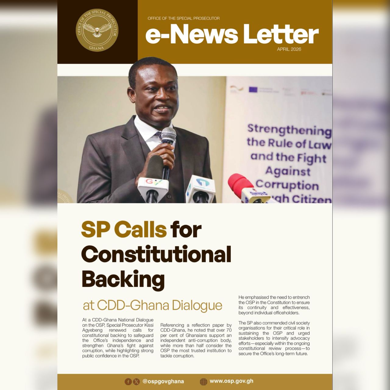 OSP Newsletter March 2026